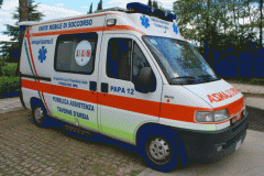 PAPA 12 - Ambulanza UMS Mod. FIAT DUCATO 2800 JTD anno 2002